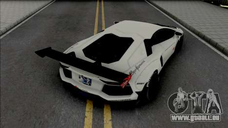 Lamborghini Aventador LP700-4 LB LE v2 pour GTA San Andreas