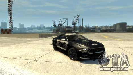 2015 Ford Mustang GT Police (UpdateV2.1) für GTA 4