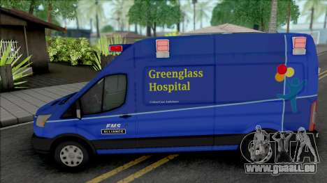 Ford Transit 2016 Greenglass College Hospital für GTA San Andreas