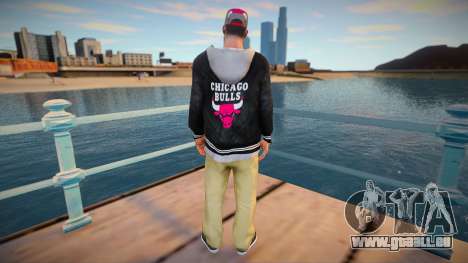 Male Chicago Bulls style pour GTA San Andreas