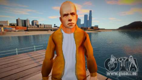 Beta Jimmy Hopkins - Orange Jacket für GTA San Andreas