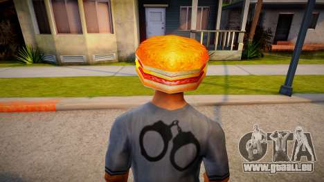 Burger Shot Employee Hat für GTA San Andreas