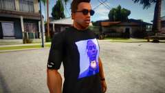 Travis Scott Black T-Shirt für GTA San Andreas