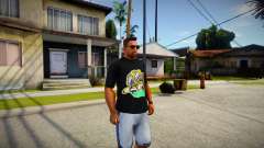 HQ Shirt Hanker Toxic pour GTA San Andreas