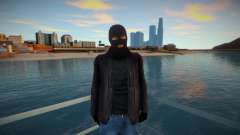 Masken- und Lederbandit für GTA San Andreas