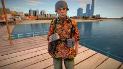 Waffen SS Soldat Camouflage für GTA San Andreas