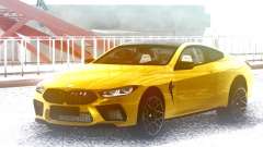 BMW M8 Gold pour GTA San Andreas