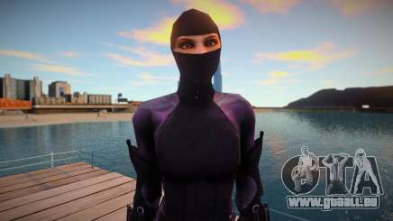 Mujer Ninja für GTA San Andreas