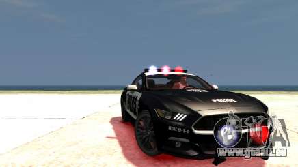 2015 Ford Mustang GT Police (UpdateV2.1) pour GTA 4