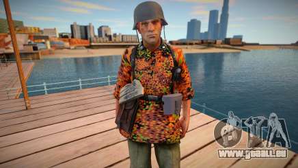 Waffen SS Soldat Camouflage für GTA San Andreas