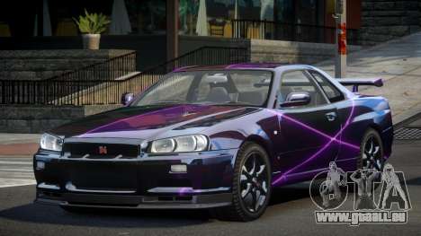 Nissan Skyline PSI R34 US S7 für GTA 4