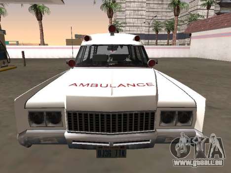 Cadillac Fleetwood Wagon 1970 Ambulance pour GTA San Andreas