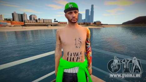 New fam1 GTA Online style pour GTA San Andreas