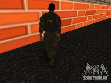 Officier du FSB CSN AntiterrOR pour GTA San Andreas