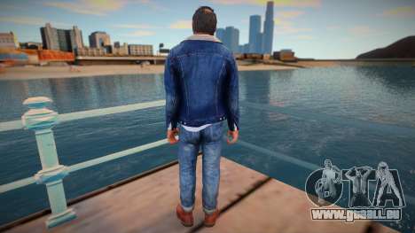 Trevor with blue jeans jacket from GTA 5 für GTA San Andreas