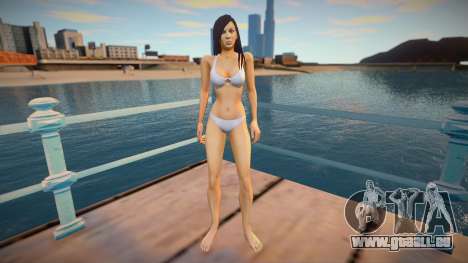 New wfybe white bikini für GTA San Andreas