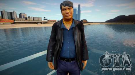 Mafieux russe dans la veste en cuir pour GTA San Andreas