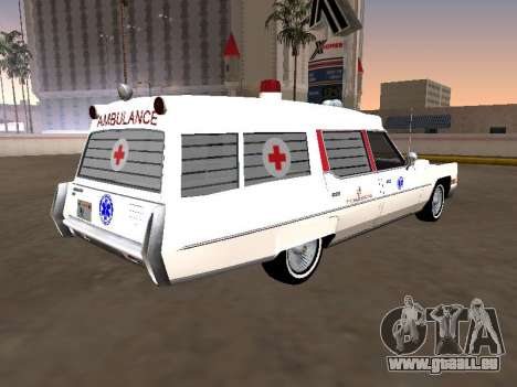 Cadillac Fleetwood Wagon 1970 Ambulance pour GTA San Andreas