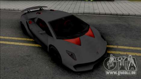 Lamborghini Sesto Elemento Carbon (SA Lights) pour GTA San Andreas