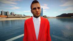 Cool dude red jacket für GTA San Andreas