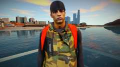 Guy in camouflage style pour GTA San Andreas