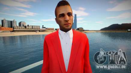 Cool dude red jacket für GTA San Andreas