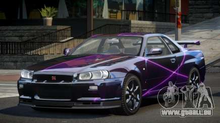 Nissan Skyline PSI R34 US S7 für GTA 4