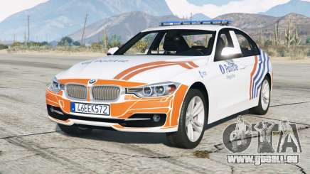 BMW 335i berline Sport Line (F30) 2013〡Wegpolitie [ELS] pour GTA 5