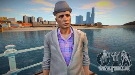 Mec dans une veste grise de GTA Online pour GTA San Andreas