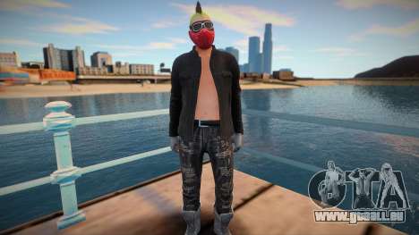 Biker 5 from GTA Online DLC: Bikers für GTA San Andreas