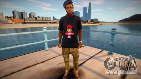 Lil Wayne (good skin) für GTA San Andreas