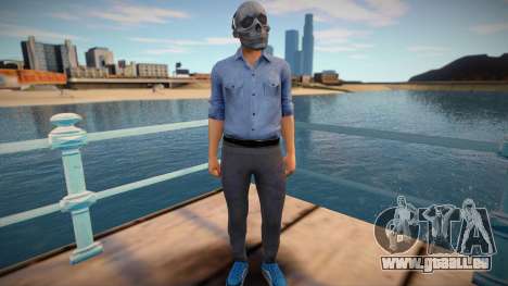 Skull man from GTA Online pour GTA San Andreas