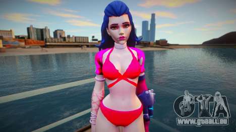Widowmaker (Cote dAzur) from Overwatch pour GTA San Andreas