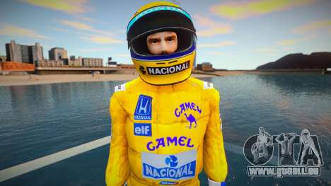 Ayrton Senna Lotus Camel Skin für GTA San Andreas