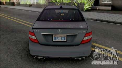 Mercedes-Benz C63 AMG (W204) 2010 [IVF VehFuncs] für GTA San Andreas