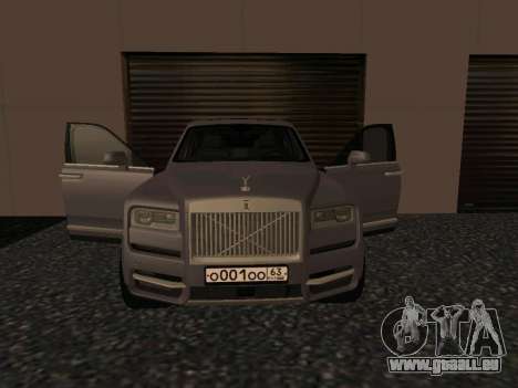 Rolls-Royce Cullinan RUS Plates für GTA San Andreas