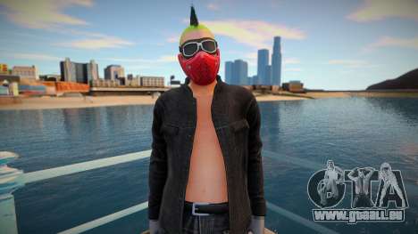 Biker 5 from GTA Online DLC: Bikers für GTA San Andreas