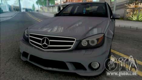 Mercedes-Benz C63 AMG (W204) 2010 [IVF VehFuncs] für GTA San Andreas