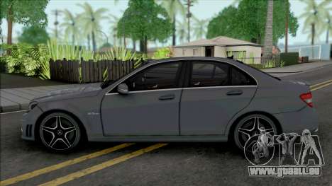 Mercedes-Benz C63 AMG (W204) 2010 [IVF VehFuncs] für GTA San Andreas