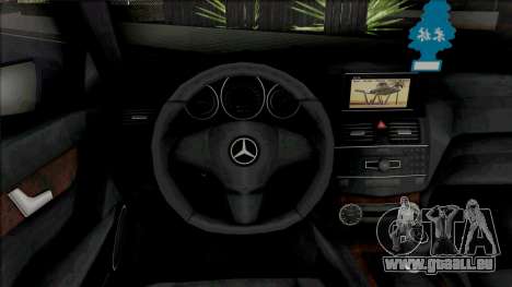 Mercedes-Benz C63 AMG (W204) 2010 [IVF VehFuncs] für GTA San Andreas