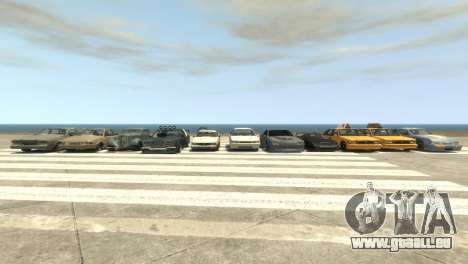 Pack de véhicules SA pour GTA 4
