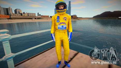 Ayrton Senna Lotus Camel Skin für GTA San Andreas