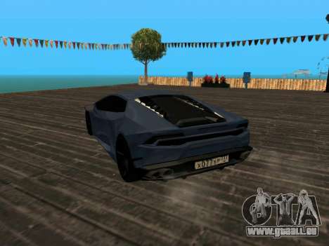 Lamborghini Huracan RUS Plates für GTA San Andreas
