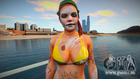Juggalo Girl From GTA V skin pour GTA San Andreas