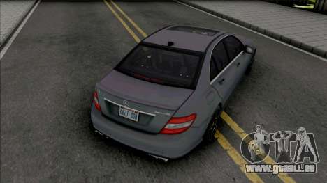 Mercedes-Benz C63 AMG (W204) 2010 [IVF VehFuncs] für GTA San Andreas