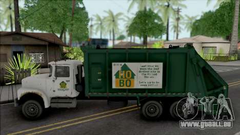 GTA V Brute Tipper Trash pour GTA San Andreas
