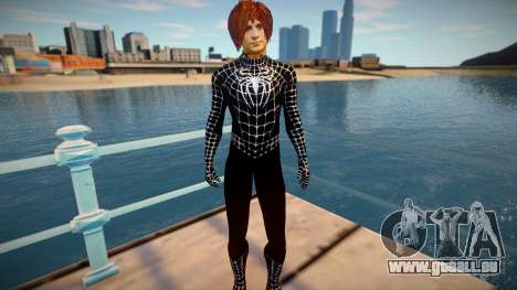 Spiderman 2007 (Black-Unmask) für GTA San Andreas