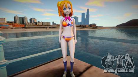 Kousaka Honoka - Love Live - Bikini v1 für GTA San Andreas