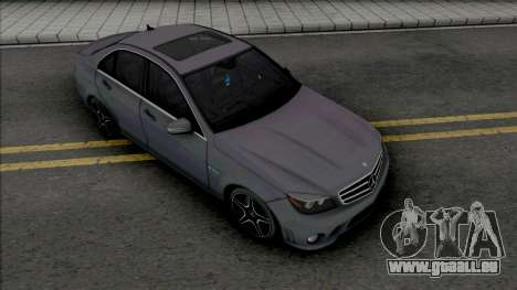 Mercedes-Benz C63 AMG (W204) 2010 [IVF VehFuncs] für GTA San Andreas