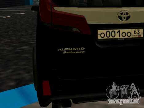 Toyota Alphard Hybrid Executive Louge pour GTA San Andreas